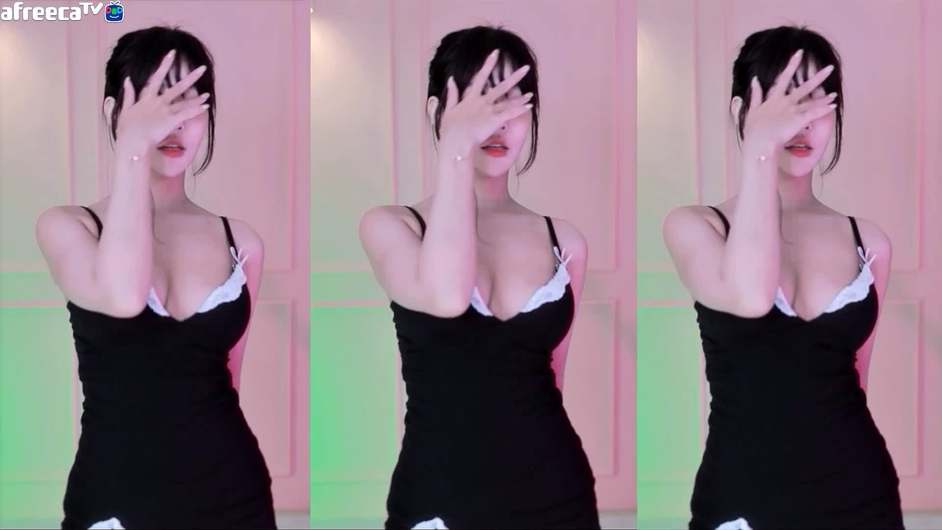 韩国BJ【하루-韩璐】精华片段~抖胸热舞~极品大奶【110V】 (63)