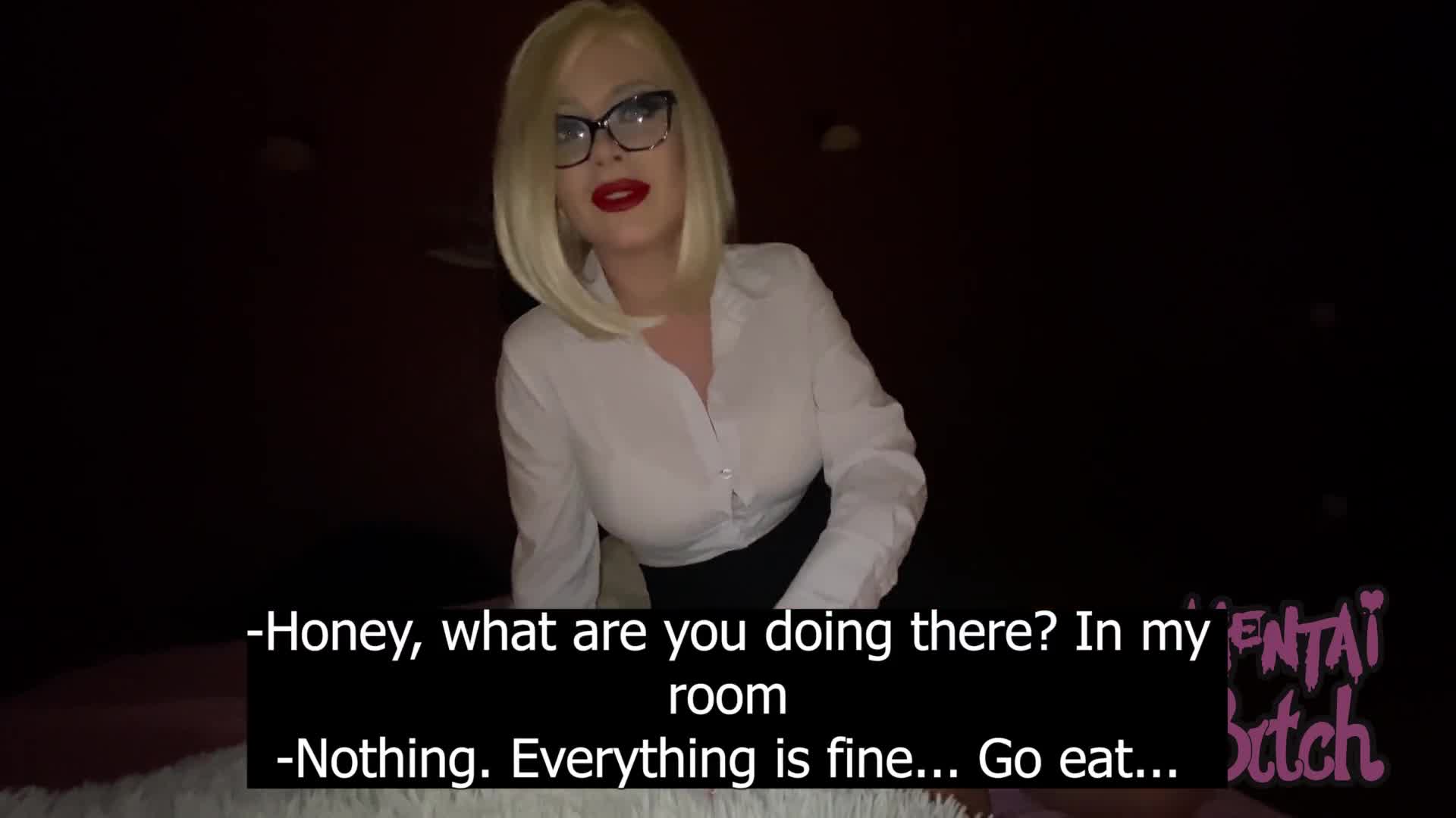 56 I CAUGHT MY STEPSON MASTURBATING AND HELPED HIM