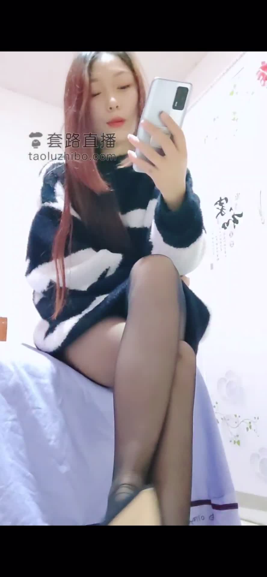 嫦曦寸止黑丝