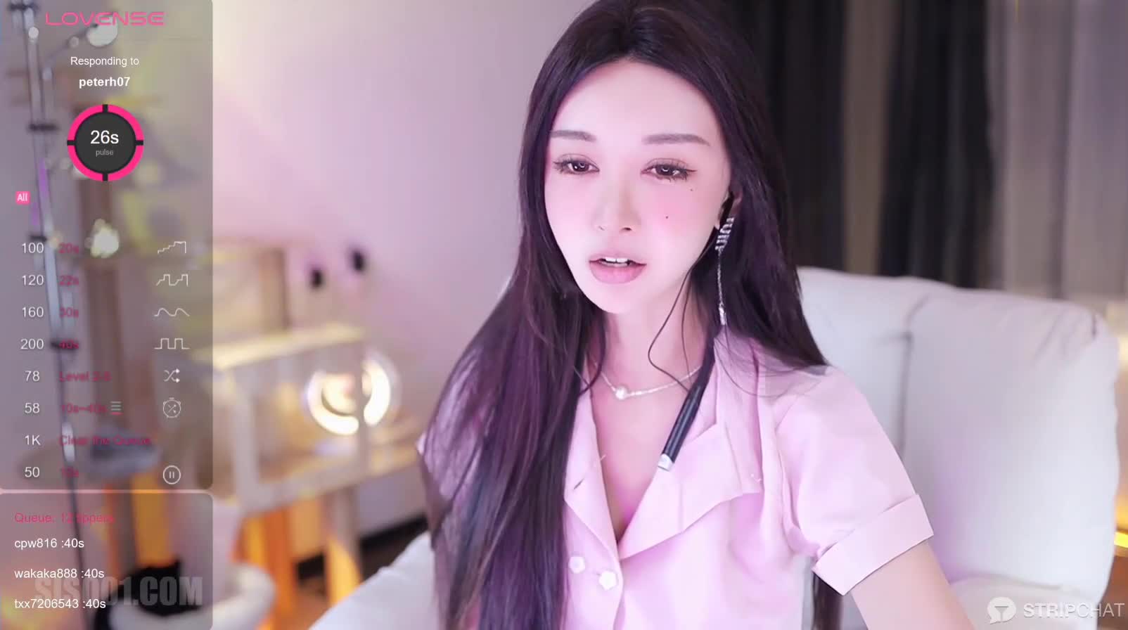 2048.vip-Stripchat】长得像Angelababy的高颜女神「JayPope」角色扮演骚女护士检查粉丝身体，全程淫语自慰超代入