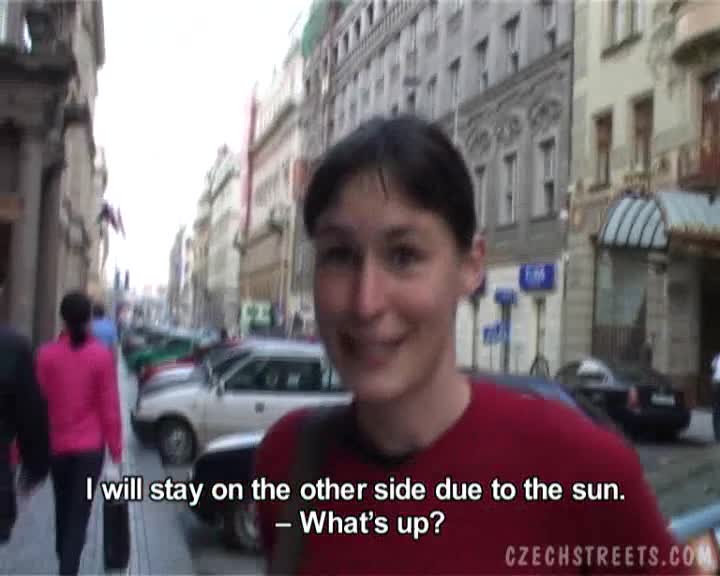 #捷克 #捷克街头搭讪 #钞能力 捷克街头搭讪良家妇女，稍微加点钱就被带到厕所猛干