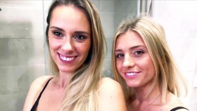 Anita遇到了爱丽丝…和Pam #french #Lesbian #dildo #mikess
